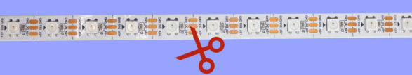 內(nèi)置SK6812 60段60燈 5V 白板(圖10)