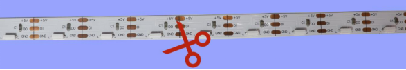 內(nèi)置SK6812 4020RGB側(cè)發(fā)光 5V 單點(diǎn)單控三線路(圖10)