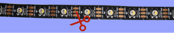 內(nèi)置SK6812 5050RGBW 60燈 5V 單點單控三線路(圖10)