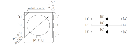 外置UCS512H4L  5050RGBW  12段84燈 24V(圖2)